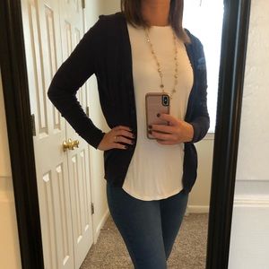 Navy Loft Cardigan